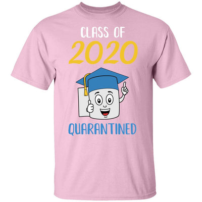 Class Of 2020 Graduating Class In Quarantine School Youth-Youth Shirt-Youth T-Shirt-Light Pink