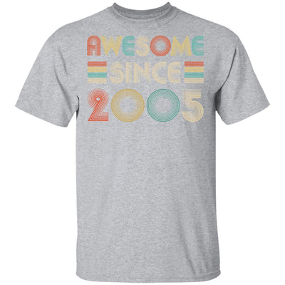 Awesome Since 2005 16th Birthday Gifts-T-Shirt & Hoodie-Classic T-Shirt-Sport Grey
