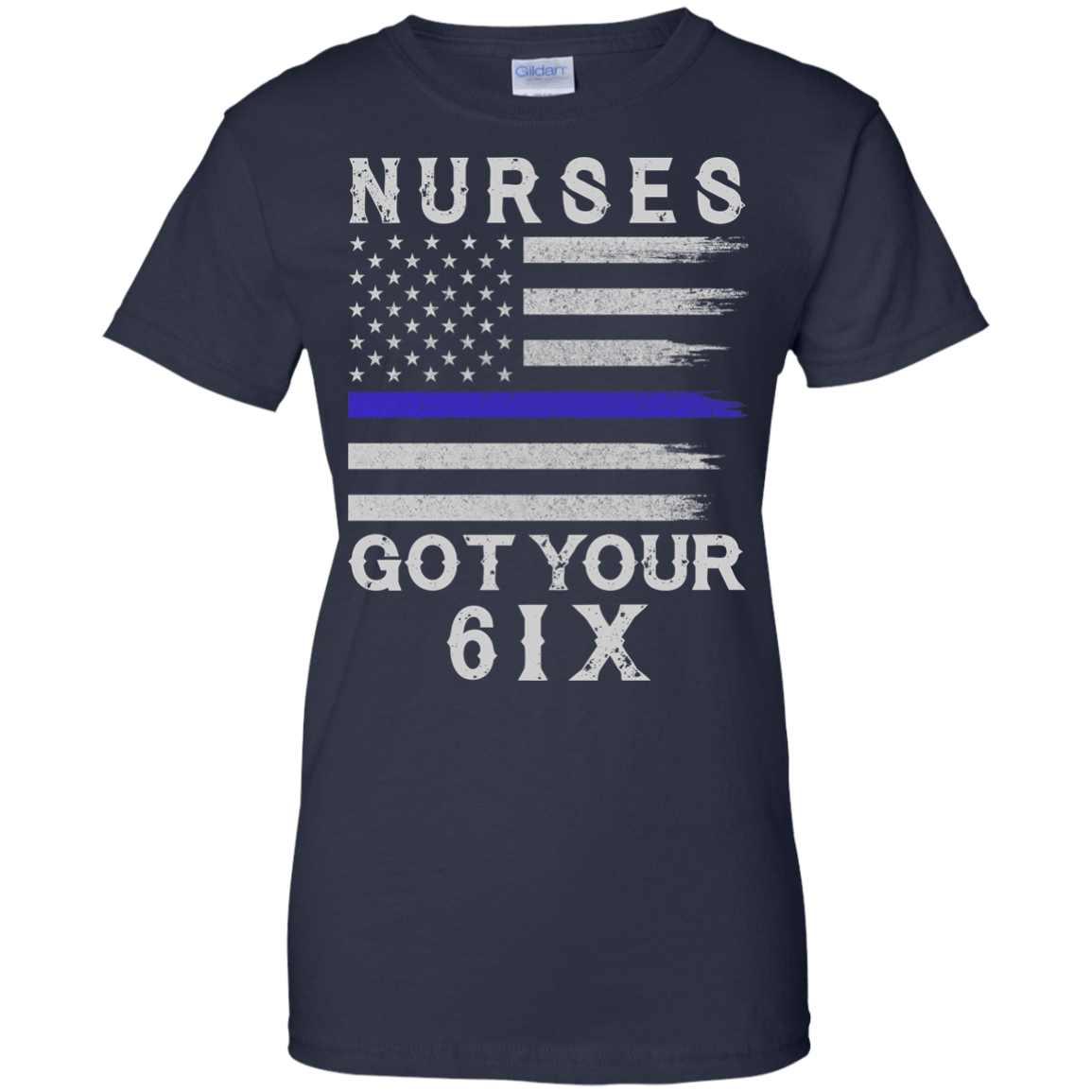 Nurse I Got Your Six-T-Shirt & Hoodie-Women's T-Shirt-Navy