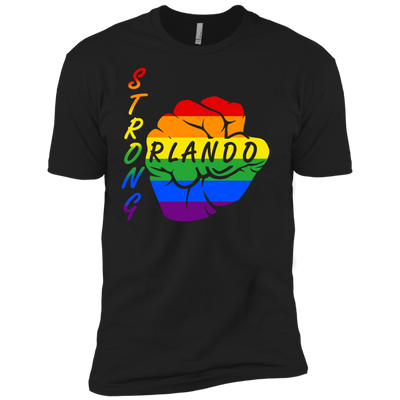 Strong Orlando LGBT-T-Shirt & Hoodie-Premium T-Shirt-Black