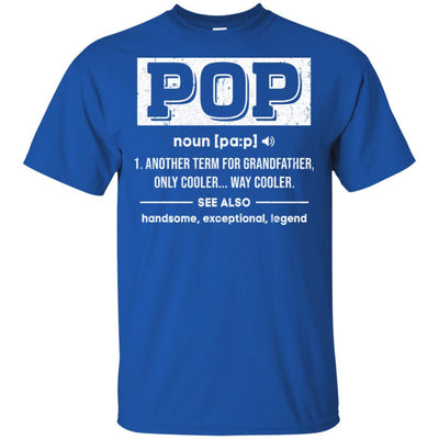 Pop Gifts Grandpa Definition Fathers Day-T-Shirt & Hoodie-Classic T-Shirt-Royal