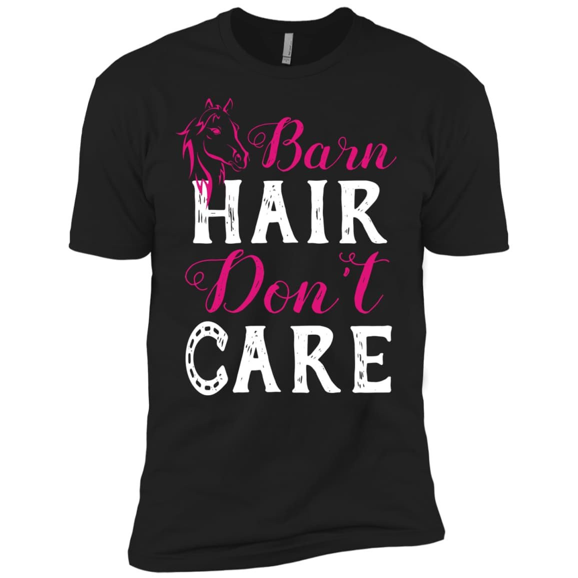 Barn Hair Don't Care-T-Shirt & Hoodie-Premium T-Shirt-Black