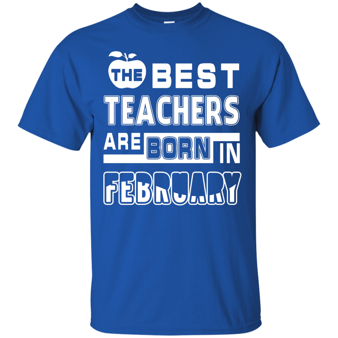 The Best Teachers Are Born In January-T-Shirt & Hoodie-Classic T-Shirt-Royal