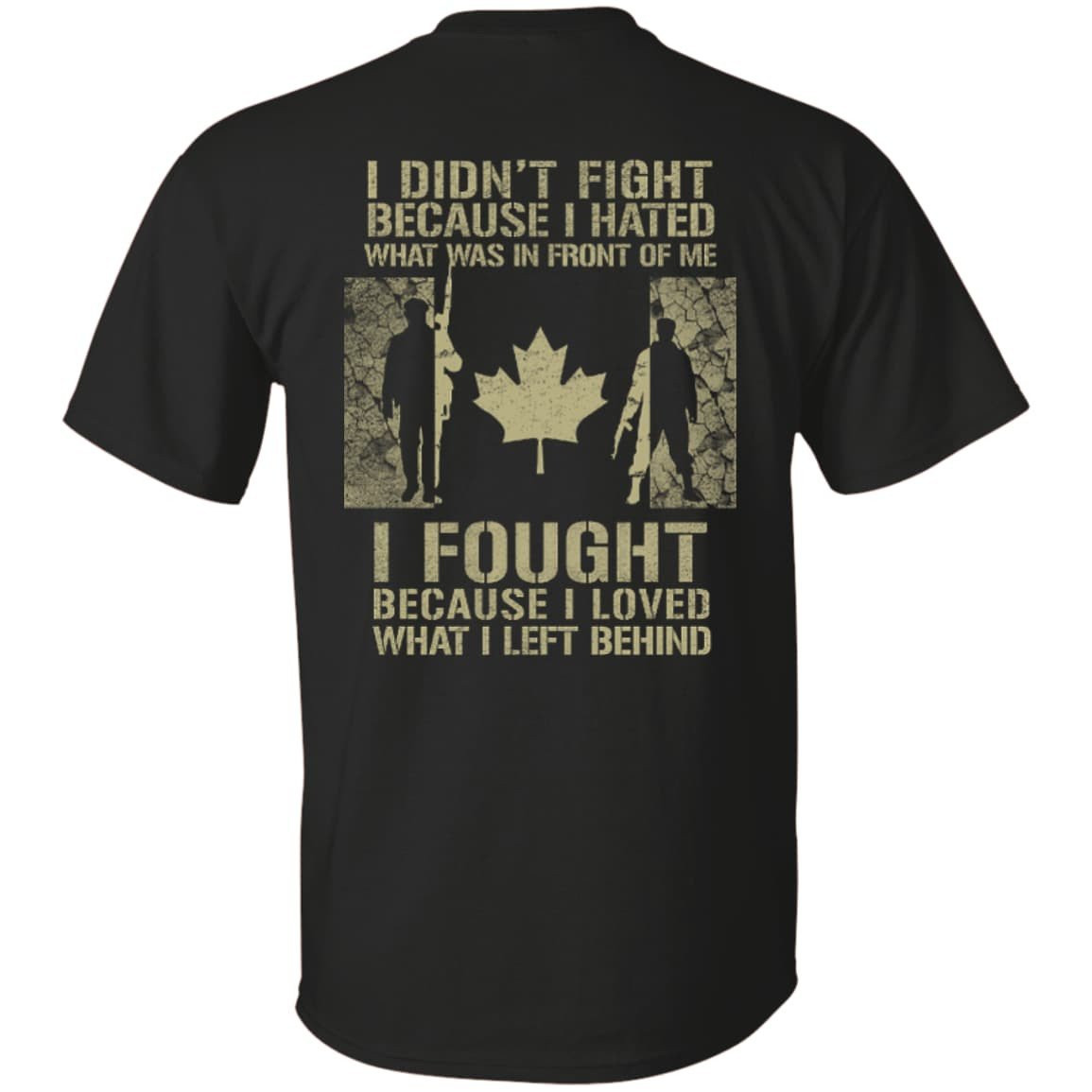 Canada Veteran Affairs-T-Shirt & Hoodie-Classic T-Shirt-Black