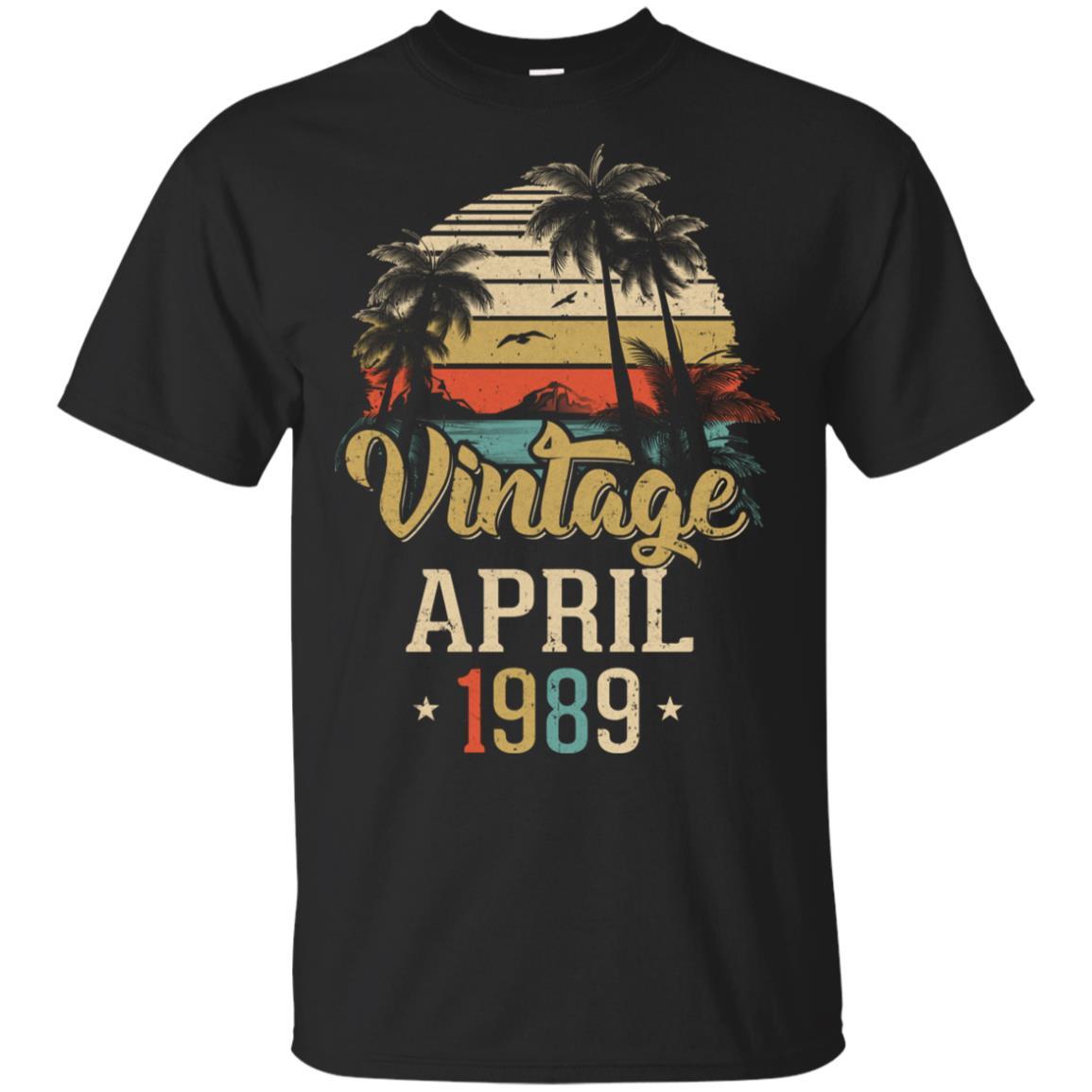 Retro Classic Vintage April 1989 33th Birthday Gift