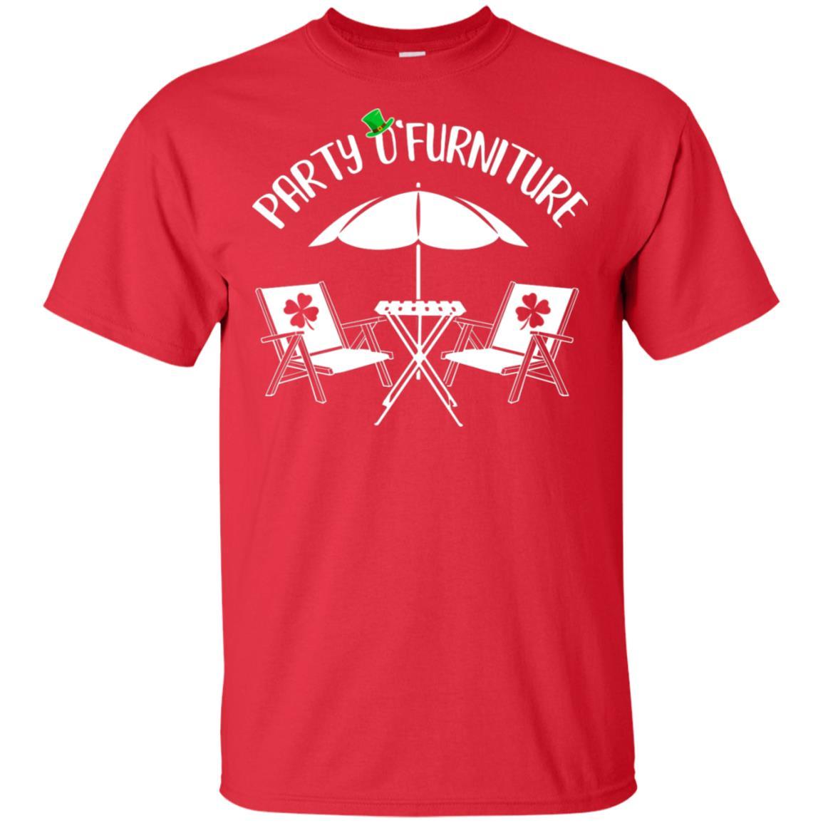 Funny St Patrick's Day Patty O'Furniture-T-Shirt & Hoodie-Classic T-Shirt-Red