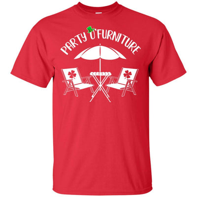 Funny St Patrick's Day Patty O'Furniture-T-Shirt & Hoodie-Classic T-Shirt-Red