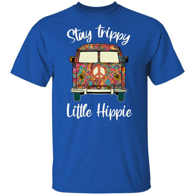 Stay Trippy Little Hippie Peace Sign Gifts For Hippie-T-Shirt & Tank Top-Classic T-Shirt-Royal