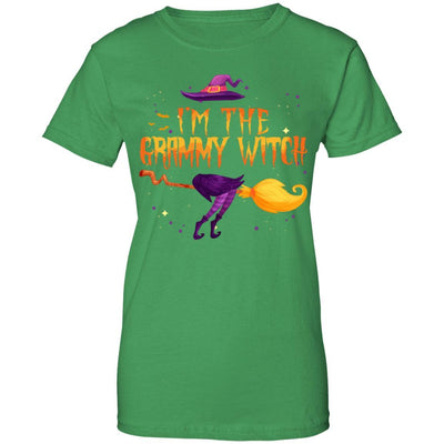 I Am The Grammy Witch Halloween Costume Gift-T-Shirt & Hoodie-Women's T-Shirt-Irish Green