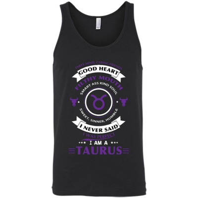 I'm A Taurus-T-Shirt & Hoodie-Unisex Tank-Black