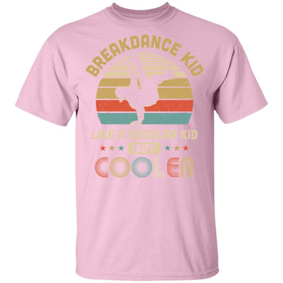 Breakdance Kids Funny Young Breakdancing Gift Breakdancer Youth-Youth Shirt-Youth T-Shirt-Light Pink