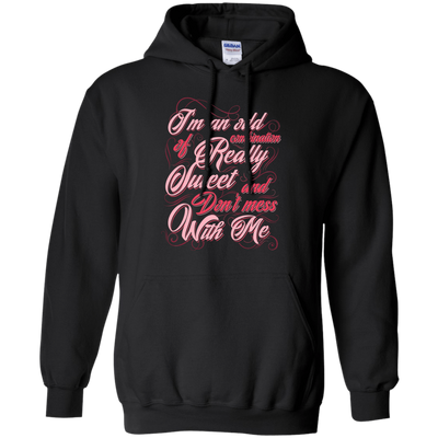 I'm An Odd Combination Really Sweet-T-Shirt & Hoodie-Pullover Hoodie-Black