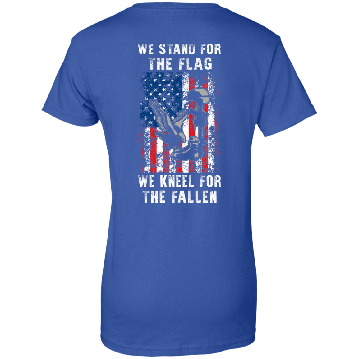 We Stand For The Flag-T-Shirt & Hoodie-Women's T-Shirt-Royal