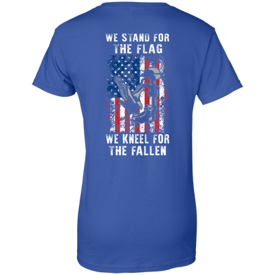 We Stand For The Flag-T-Shirt & Hoodie-Women's T-Shirt-Royal