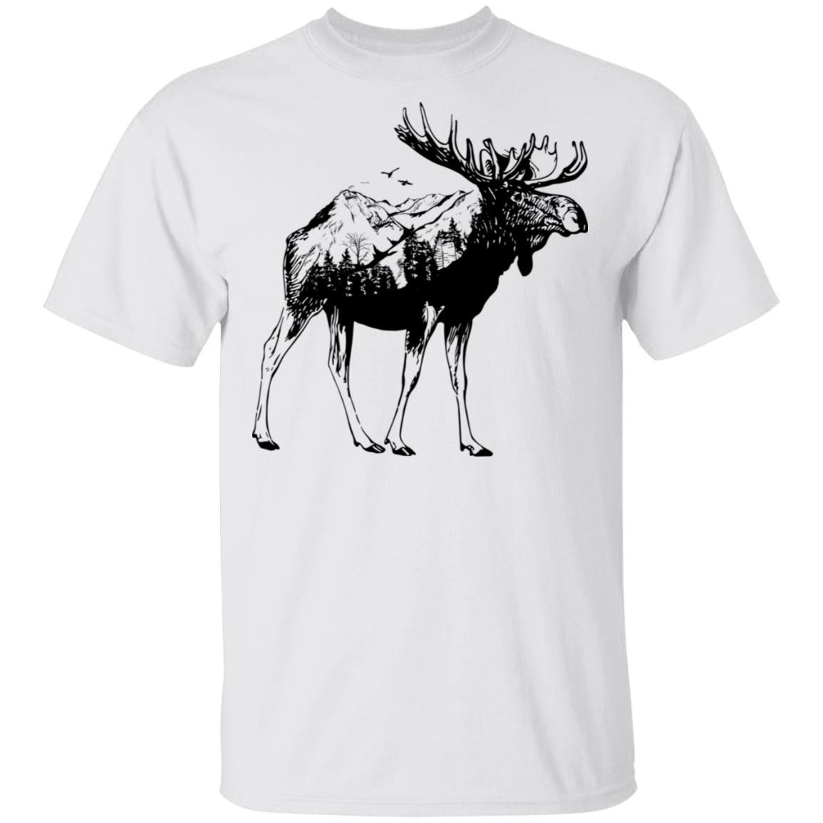 Moose Sighting Forest Funny Minnesota State
