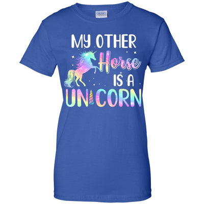 My Other Horse Is A Unicorn Lovers-T-Shirt & Tank Top-Women's T-Shirt-Royal