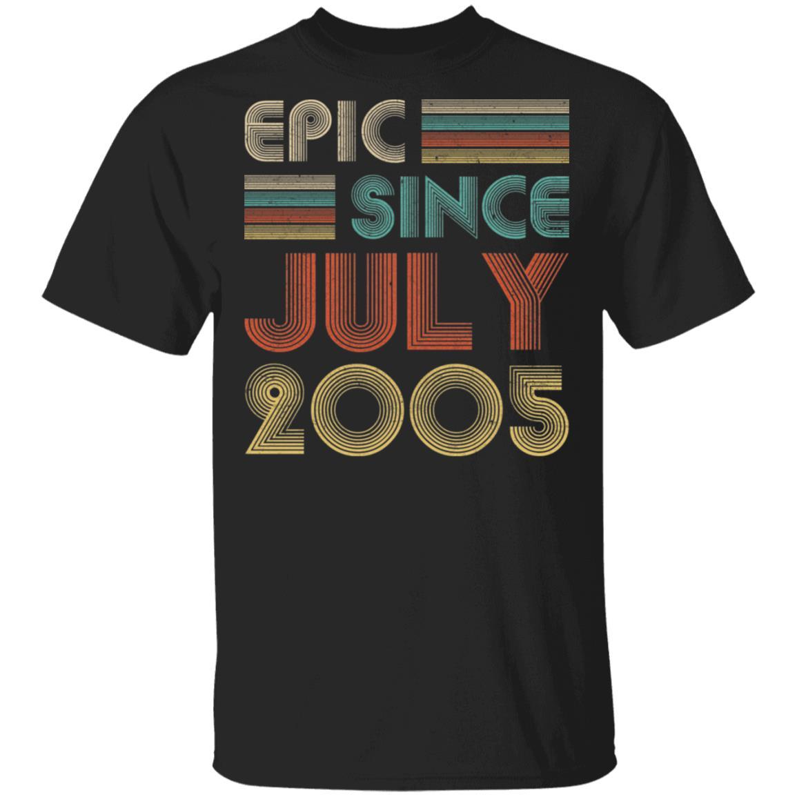 Epic Since July 2005 Vintage 17th Birthday Gifts