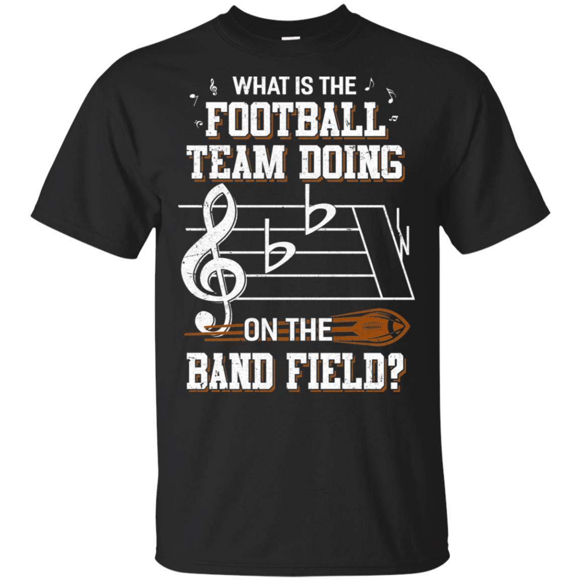 Marching Band What Is The Football Team Doing On Field