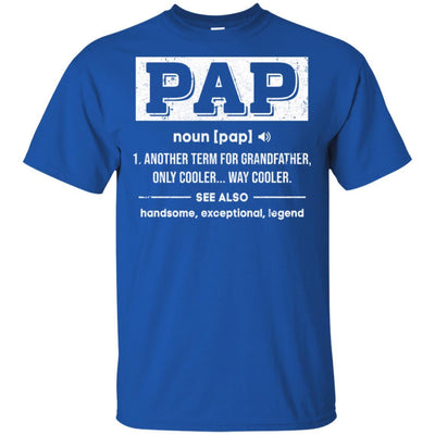 Pap Gifts Grandpa Definition Fathers Day-T-Shirt & Hoodie-Classic T-Shirt-Royal