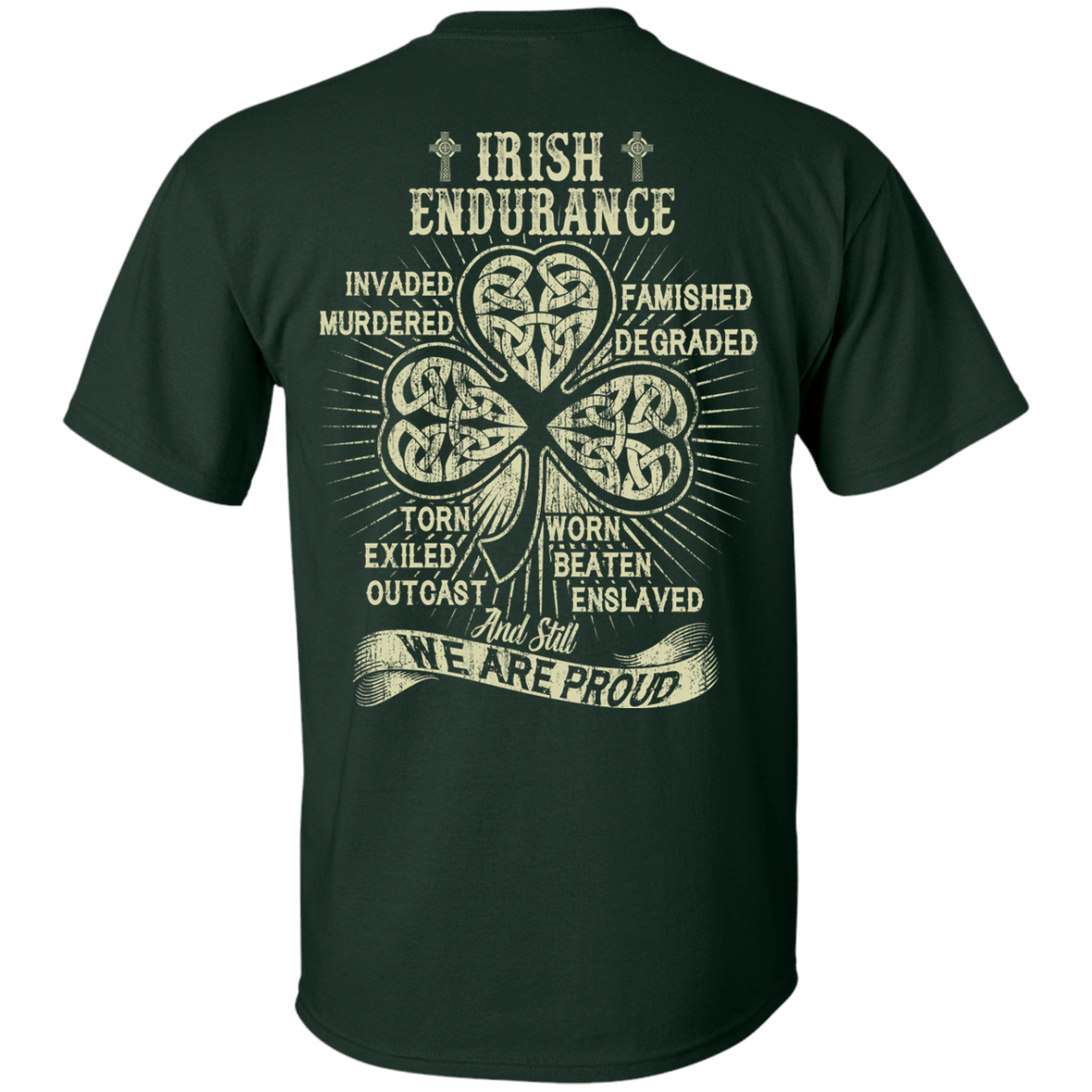 IRISH ENDURANCE-T-Shirt & Hoodie-Classic T-Shirt-Forest Green