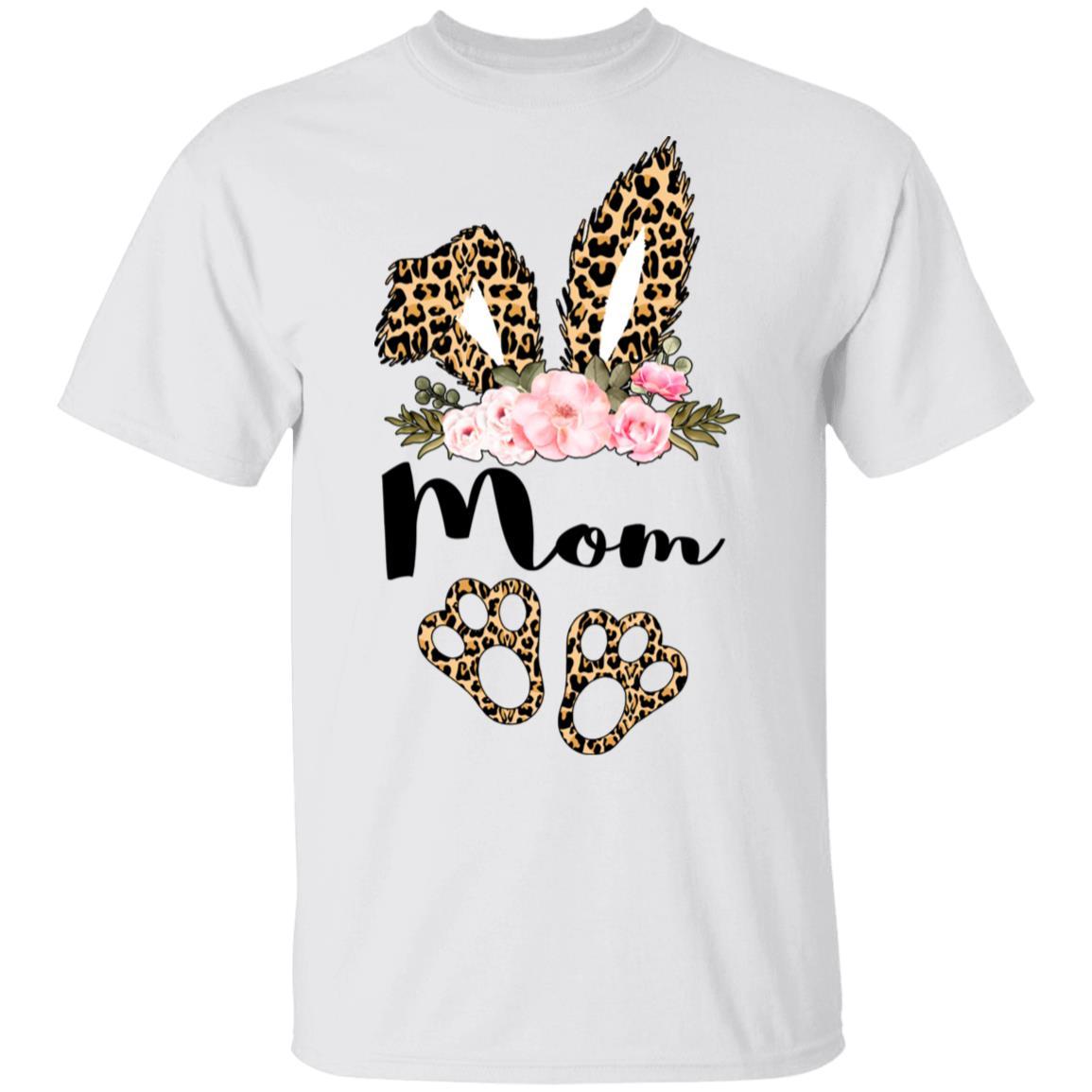 Flower Leopard Bunny Mom Easter Day Women Gifts