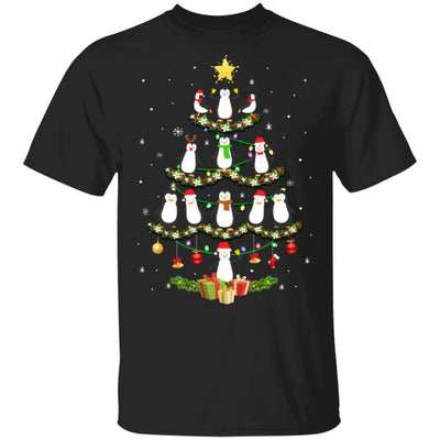 Penguin Christmas Tree Penguin Lover Xmas Gift-T-Shirt & Sweatshirt-Classic T-Shirt-Black