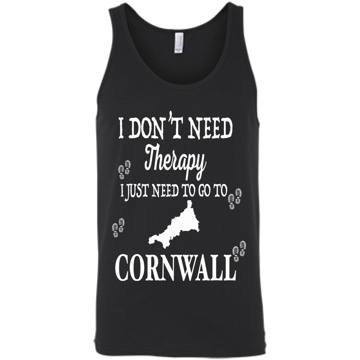 I Just Need To Go To Cornwall-T-Shirt & Hoodie-Unisex Tank-Black