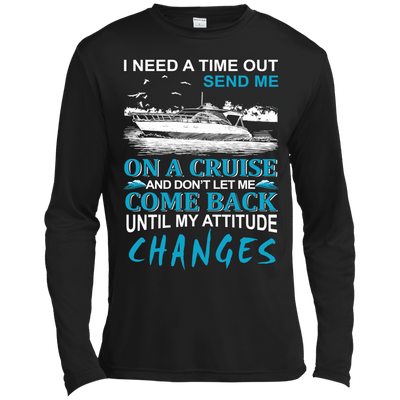 Send Me On A Cruise-T-Shirt & Hoodie-Long Sleeve T-Shirt-Black
