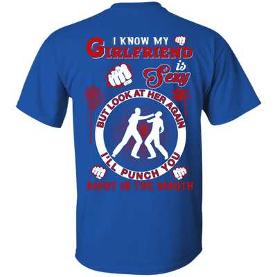 I Know My Girlfriend Is Sexy But Look At Her Again-T-Shirt & Hoodie-Classic T-Shirt-Royal