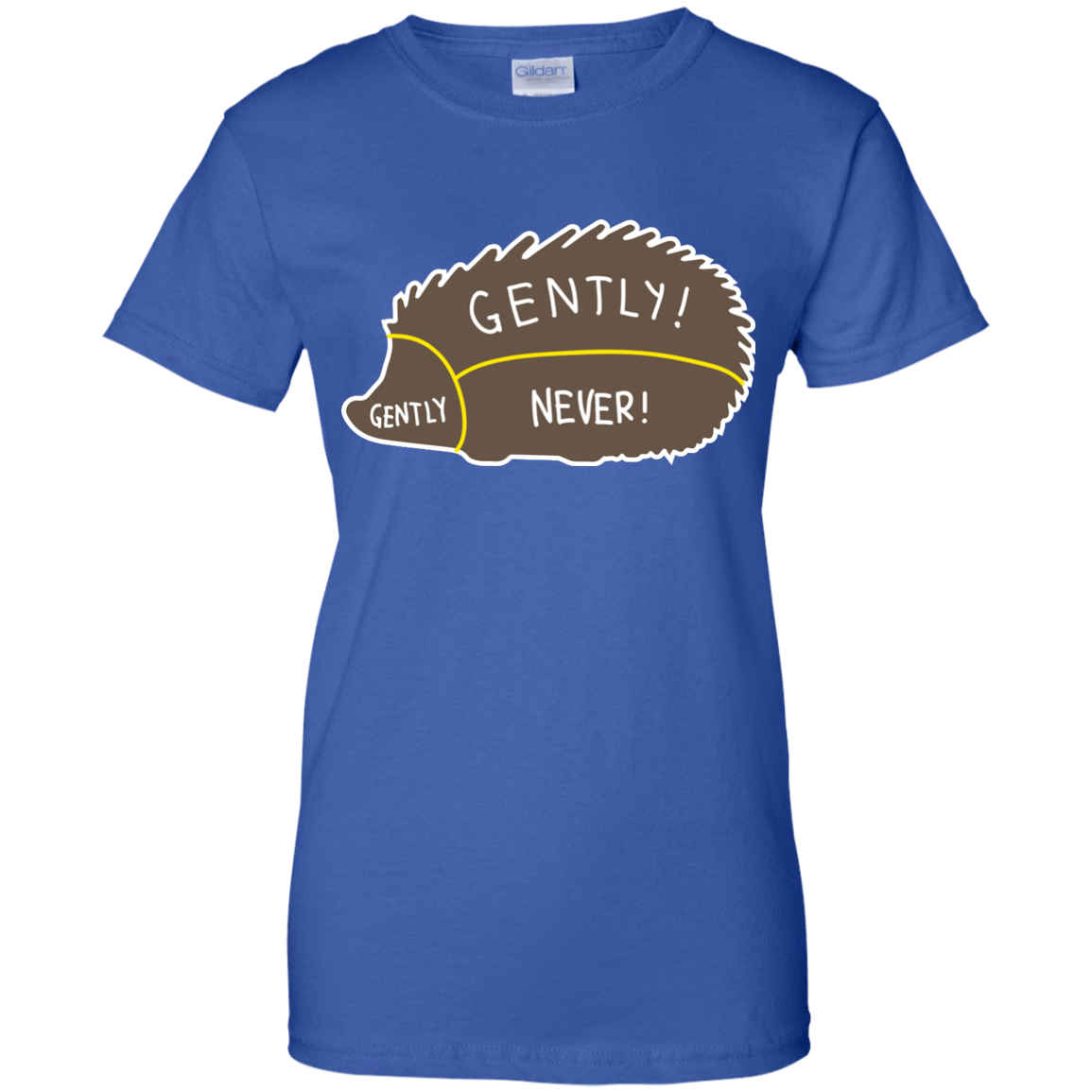 Proper way to pet a Hedgehog lover-T-Shirt & Hoodie-Women's T-Shirt-Royal