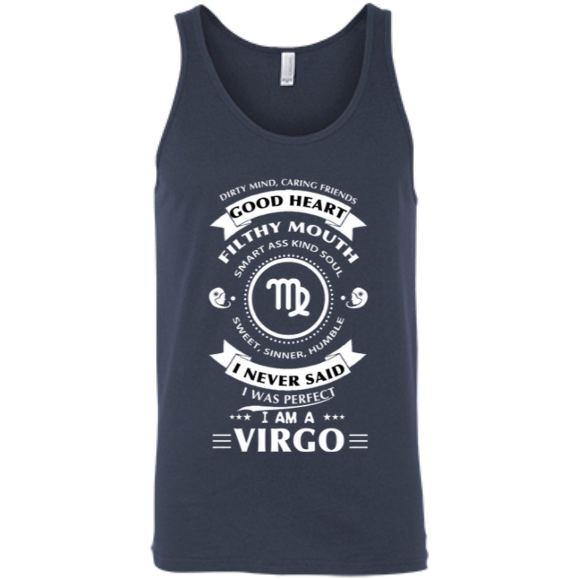 I'm A Vigro-T-Shirt & Hoodie-Unisex Tank-Navy