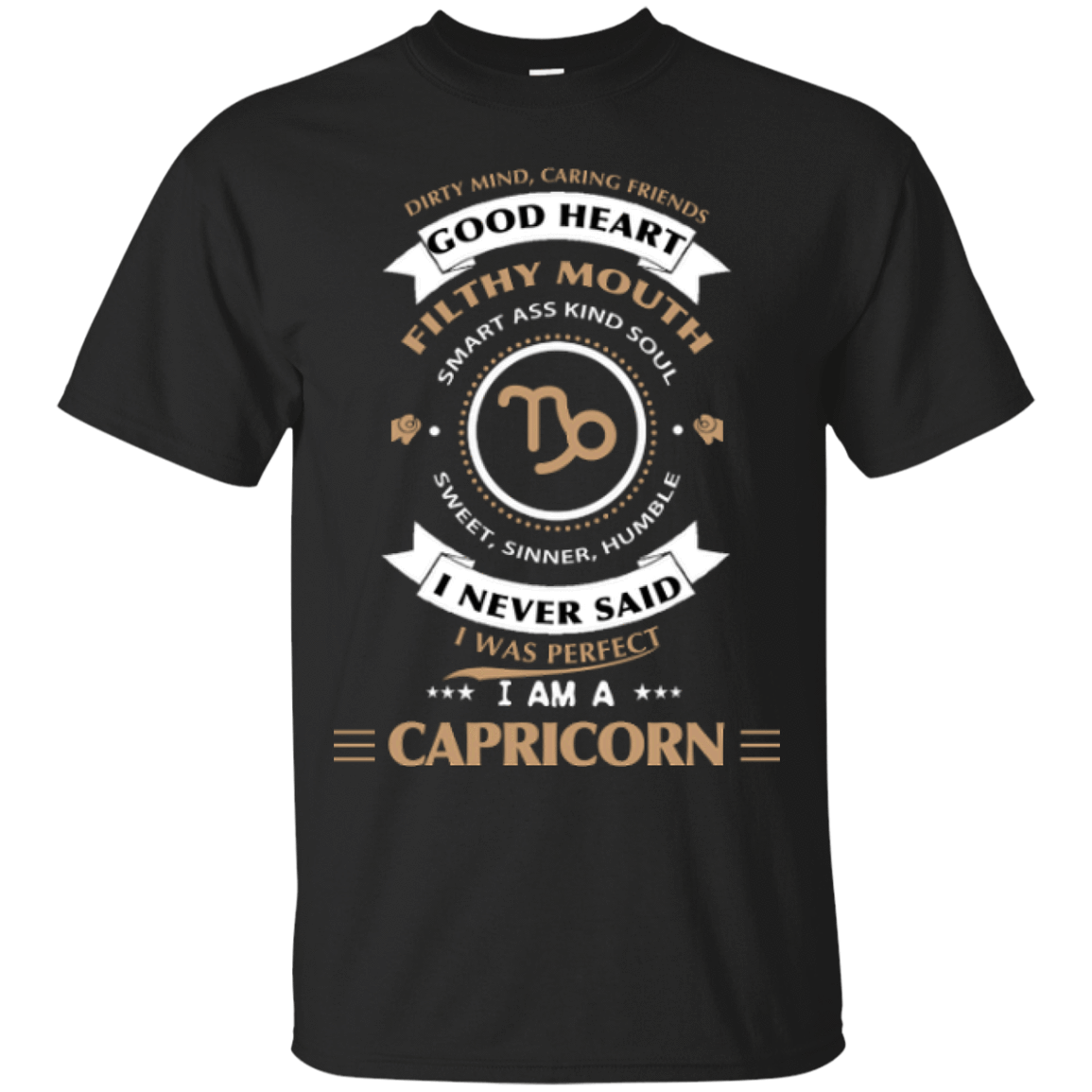 I'm A Capricorn-T-Shirt & Hoodie-Classic T-Shirt-Black