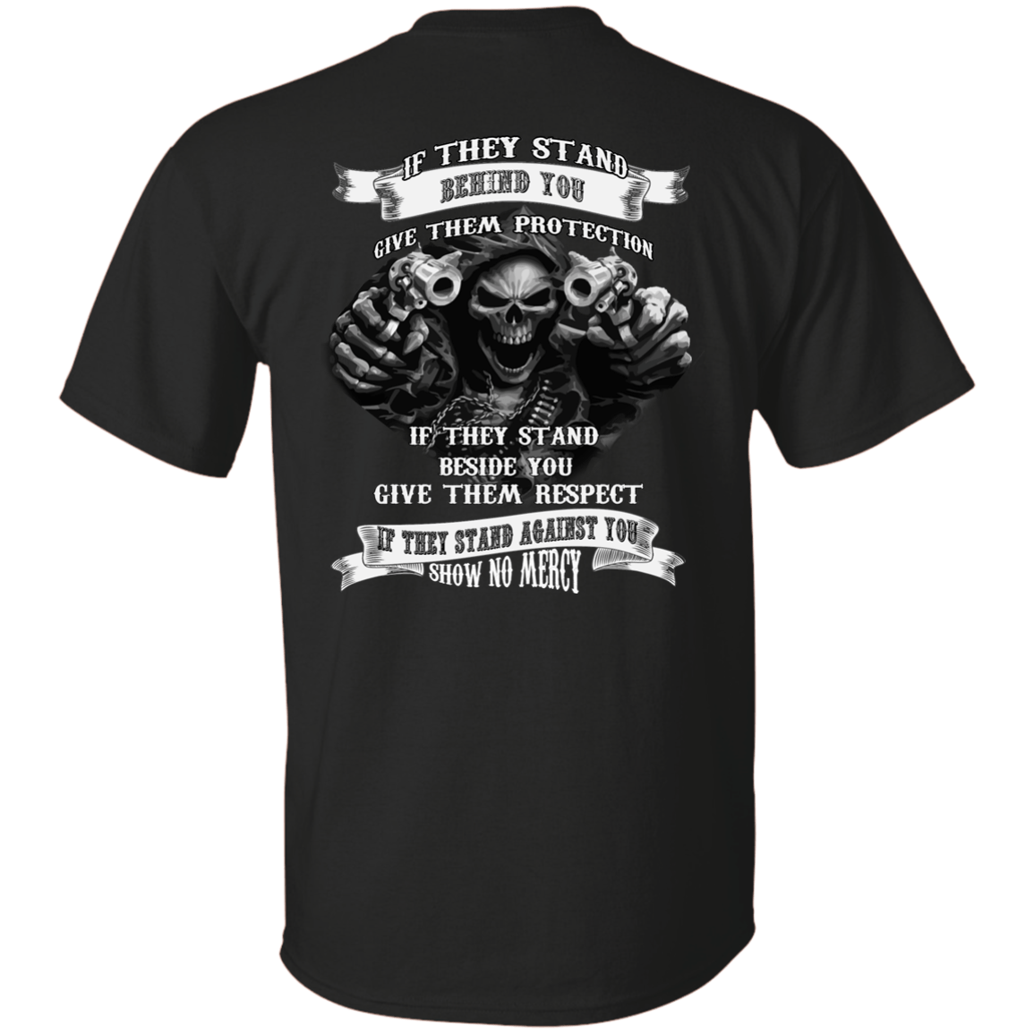 If They Stand behind you-T-Shirt & Hoodie-Classic T-Shirt-Black