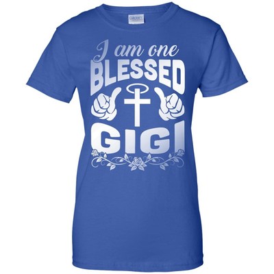 I Am One Blessed GiGi-T-Shirt & Hoodie-Women's T-Shirt-Royal
