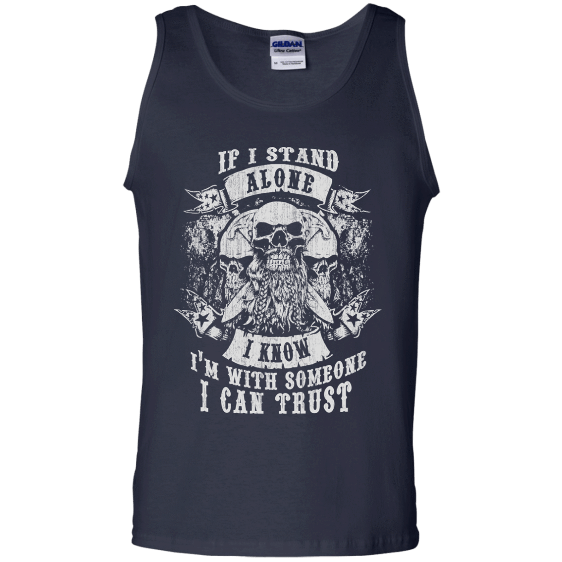 Some One I Can Trust-T-Shirt & Hoodie-Unisex Tank-Navy