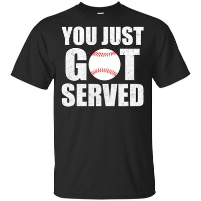 You Just Got Served Gifts For Baseball Lovers-T-Shirt & Hoodie-Classic T-Shirt-Black