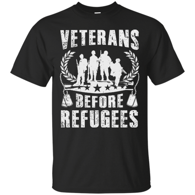 VETERANS BEFORE REFUGEES-T-Shirt & Hoodie-Classic T-Shirt-Black