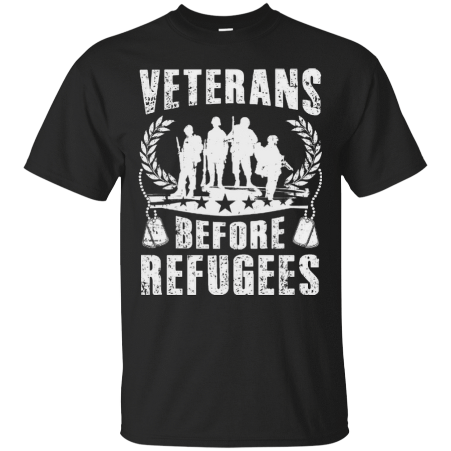 VETERANS BEFORE REFUGEES-T-Shirt & Hoodie-Classic T-Shirt-Black