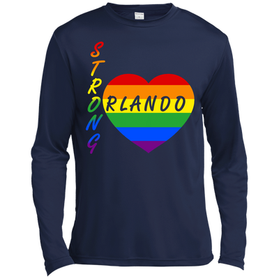 Strong Orlando-T-Shirt & Hoodie-Long Sleeve T-Shirt-Navy