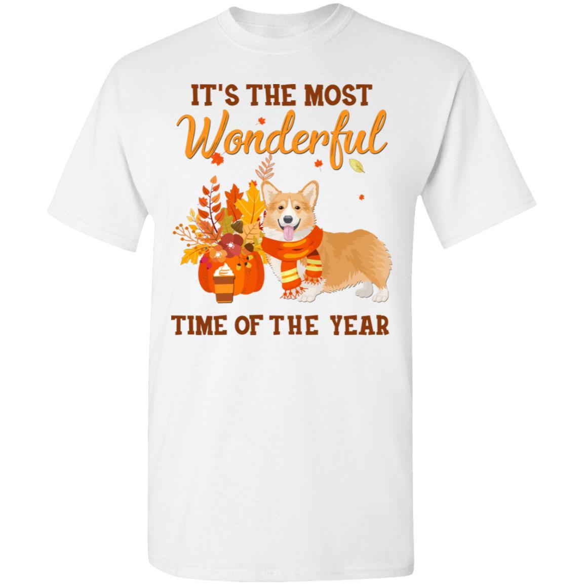 Corgi Autumn It's The Most Wonderful Time Of The Year