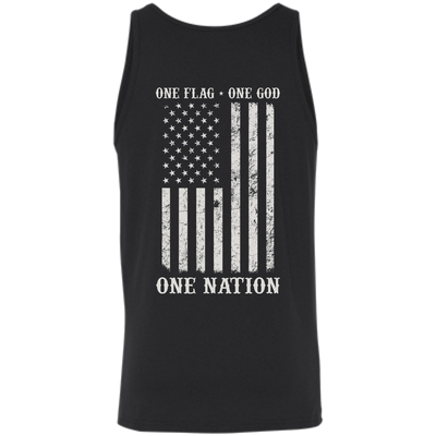 One Flag One God One Nation-T-Shirt & Hoodie-Unisex Tank-Black