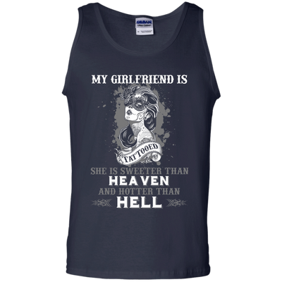 My Girlfriend Is Tattooted-T-Shirt & Hoodie-Unisex Tank-Navy