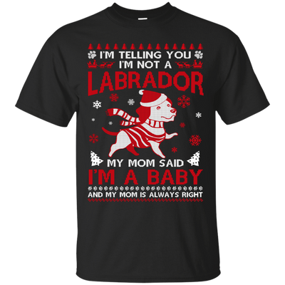 I'm Telling You I'm Not A Labrador-T-Shirt & Hoodie-Classic T-Shirt-Black