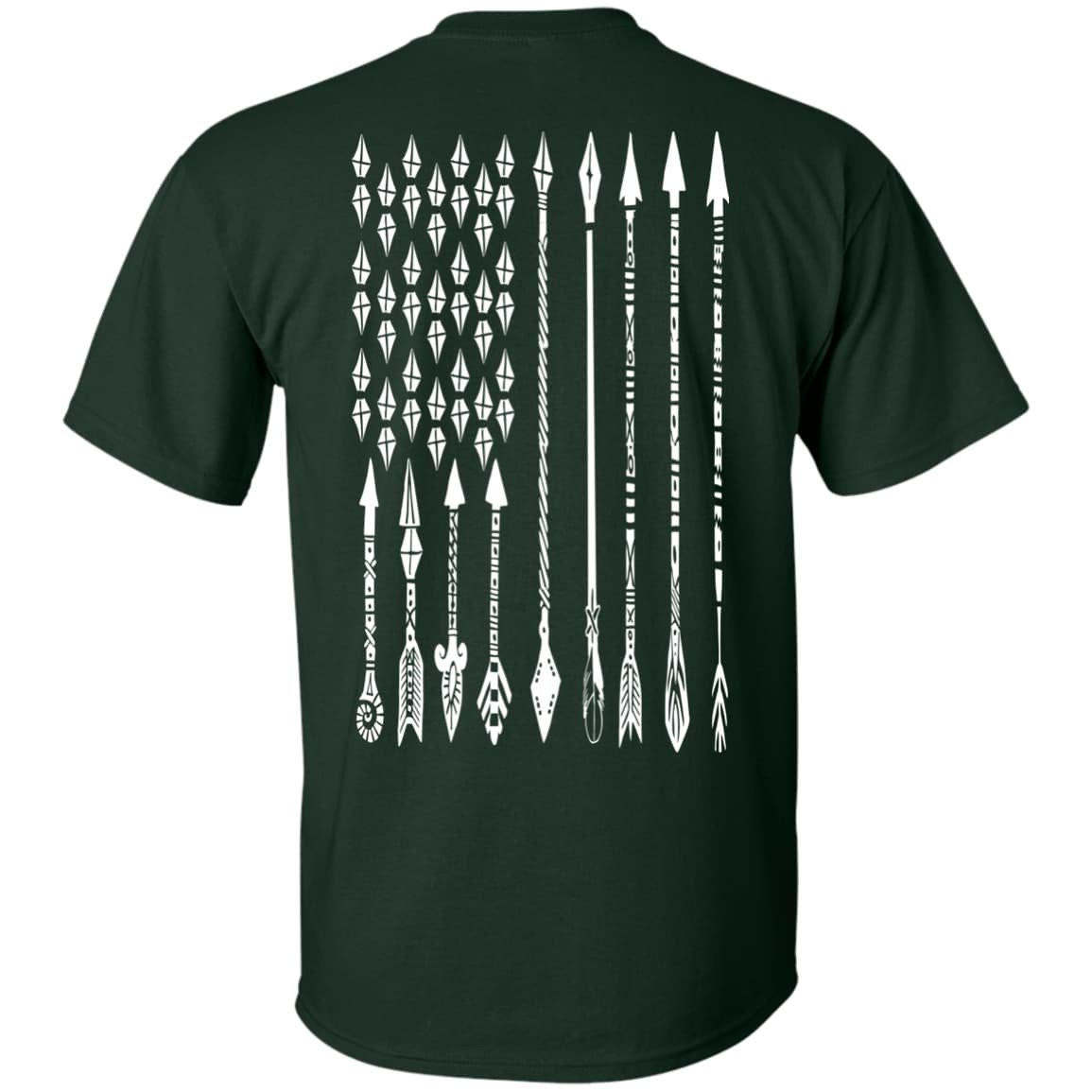 Archery Arrow Flag-T-Shirt & Hoodie-Classic T-Shirt-Forest Green