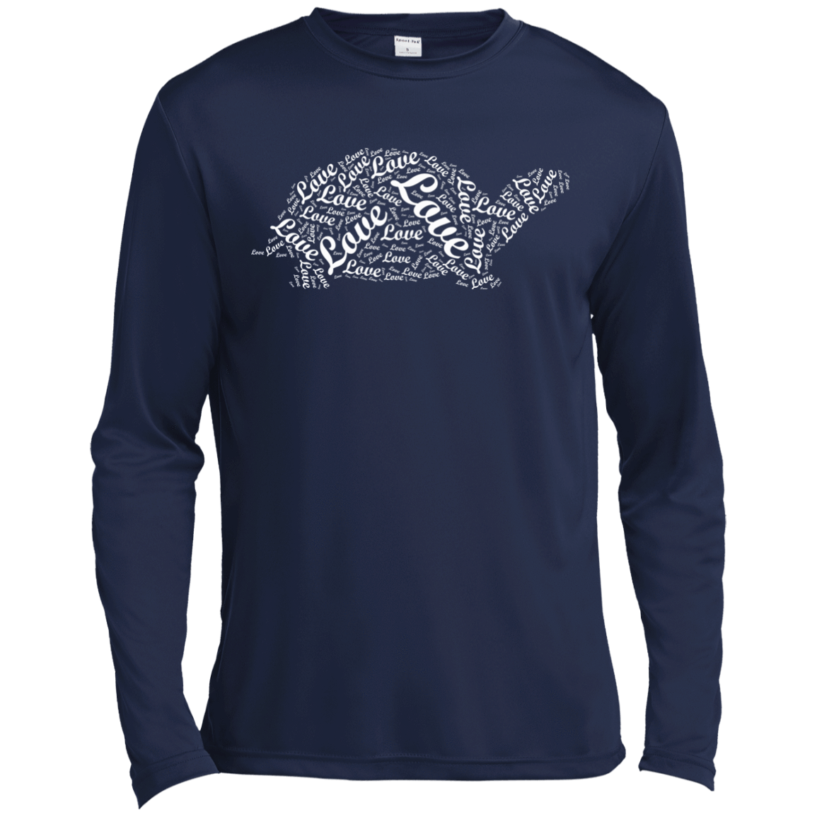 I Love Turtles-T-Shirt & Hoodie-Long Sleeve T-Shirt-Navy