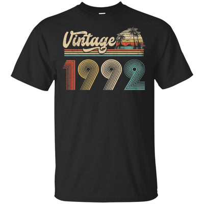 29th Birthday Gift Vintage 1992 Classic-T-Shirt & Hoodie-Classic T-Shirt-Black