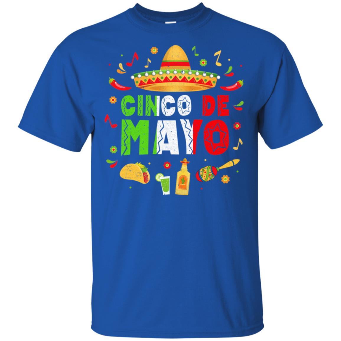 Fiesta Cinco De Mayo Funny Mexican Mexico Gifts-T-Shirt & Hoodie-Classic T-Shirt-Royal