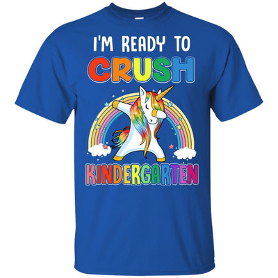 I'm Ready To Crush Kindergarte Unicorn Back To School Youth-Youth Shirt-Youth T-Shirt-Royal