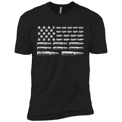 Rifle American Flag Gun Rights-T-Shirt & Hoodie-Premium T-Shirt-Black