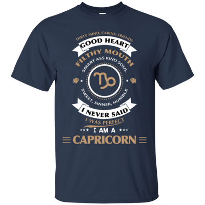 I'm A Capricorn-T-Shirt & Hoodie-Classic T-Shirt-Navy